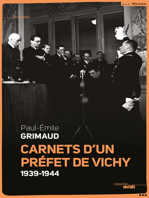 cover image of Carnets d'un préfet de Vichy